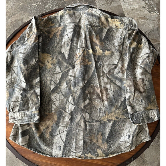 Woolrich, Realtree Camo, Heavy Mens Shirt, Lined, Weight 1.95lbs 100% Cotton - Picture 15 of 16